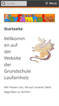 Mobile Screenshot of grundschule-laufamholz.de